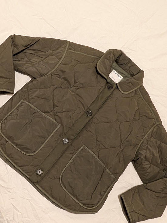 Old Navy Jackets & Blazers - Old Navy Olive Green Quilted Puffer Jacket